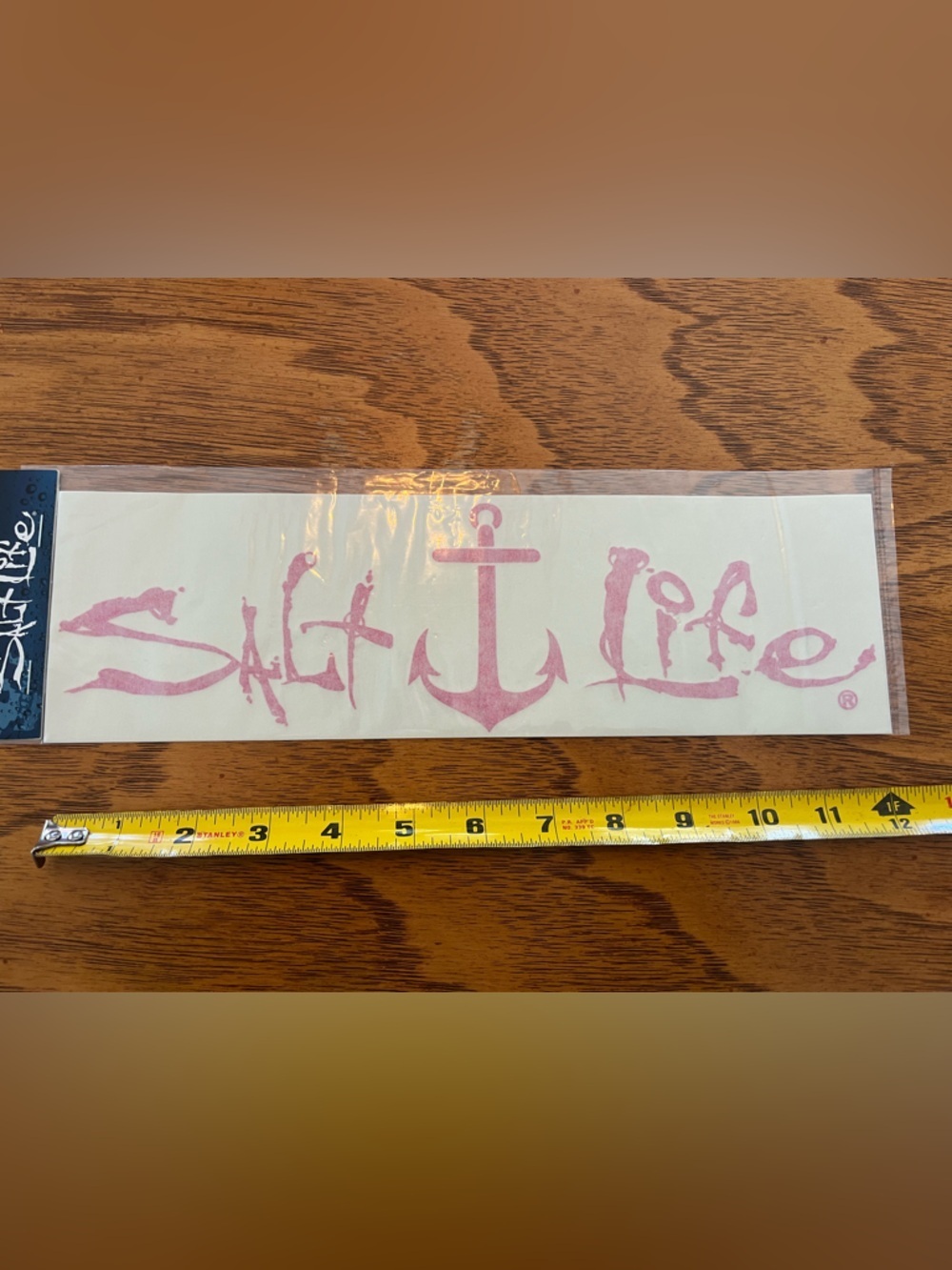 Salt life Pink Anchor decal sticker
